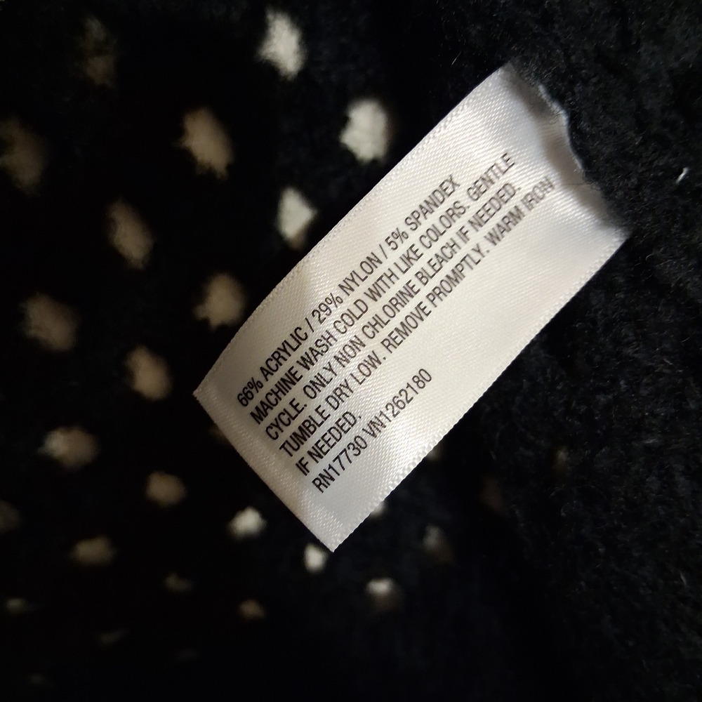 Women's Black Sweater - Picture 7 of 7